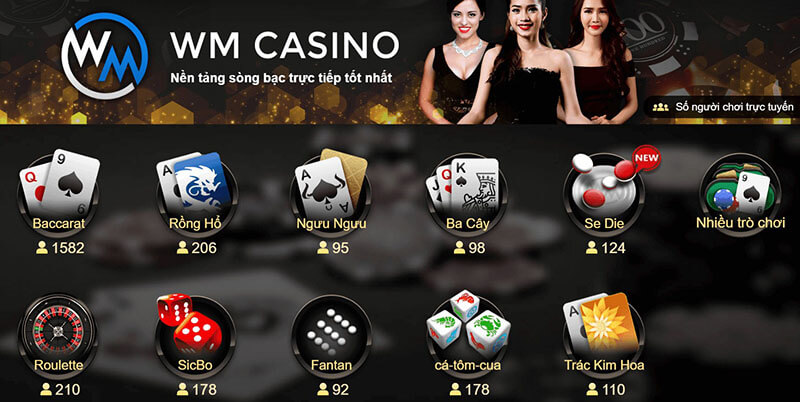 giới thiệu game Live Casino